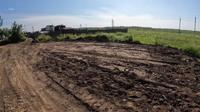 Строю гараж 12 на 5 СВОИМИ РУКАМИ. Первый этап - подготовка территории