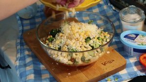 Куриные кармашки с овощами