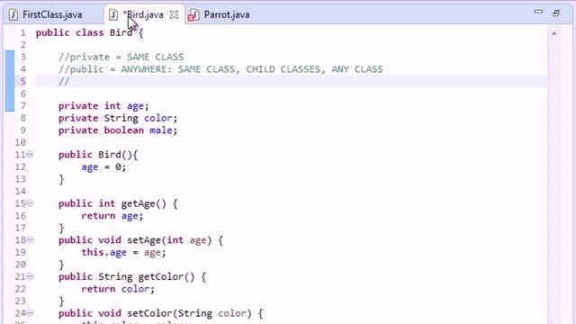 Learn Java for Beginners - 64 - Protected смотреть онлайн