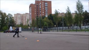 Хоккейные тренировки на роликах