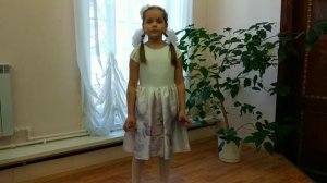 Домнина Мария, 8 лет, «Бабушка» сл. и муз. В. Кондратенко
