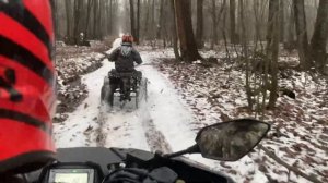 Шок! СЛОМАЛСЯ КВАДРОЦИКЛ.Покатушки на квадроциклах.CF MOTO 625.Raptor 125 EGL