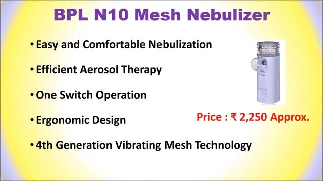 Top 7 Best Mesh Nebulizer in India 2020 | Portable Nebulizer Machine Inhaler for Children and Adult смотреть онлайн