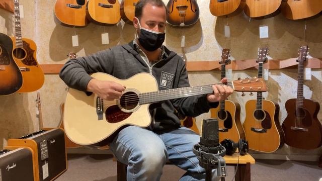 Martin Custom Shop OM Cutaway Adirondack  Cocobolo
