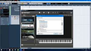 Как добавить библиотеку в Kontakt 5