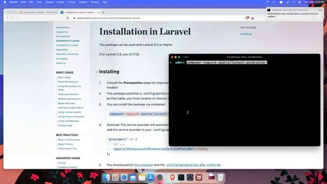 Setup the Project | Spatie Laravel Permission | Create Admin Panel | Laravel for Beginners
