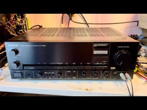 Kenwood KA-1100SD. Профилактика. Часть 1.
