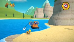 Paw Patrol on a Roll прохождение #3 Щенячий Патруль Крепыш и Гонщик спасают Кроликов