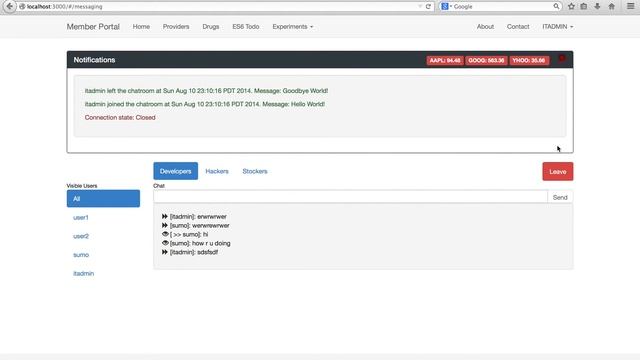 Real-time WebApps with AngularJS and WebSockets