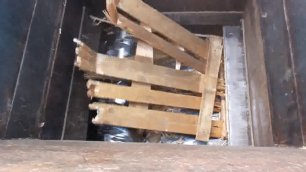 АТЛАСМАШ: Шредер промышленный для дробления деревянных поддонов (палетов)