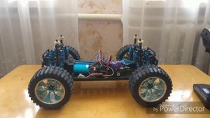 Обзор тачки  HSP Brontosaurus 4WD 1:10 , радиоуправляемая машина RC