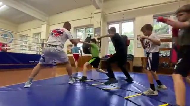 Мастер класс МСМК по боксу Дмитрия Полянского