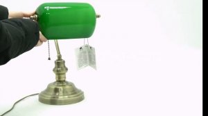 Настольная лампа СССР зеленая Arte lamp A2492LT-1AB