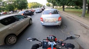 Езда на мотоцикле от первого лица 1440p