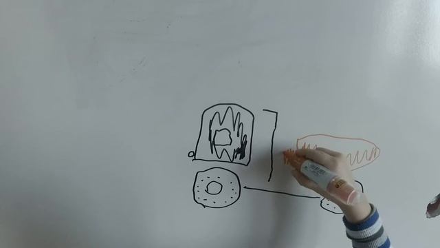 Часть -2. Рисуем мусоровоз с круглым кузовом и манипулятором.