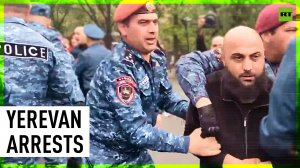 Arrests made in Yerevan rally against PM Pashinyan
