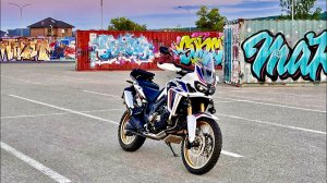 Подключение доп света (противотуманок) на Honda CRF1000 Africa Twin 2016 года