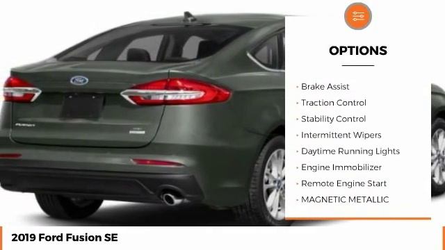 2019 Ford Fusion SE New C1561 смотреть онлайн