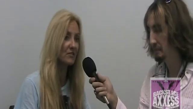 Sass Jordan Interview with BackstageAxxess.com (Part 2 of 3) смотреть онлайн