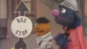 Sesame Street: Super Grover Taking A Bus