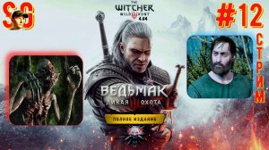 ВЕДЬМАК 3: ДИКАЯ ОХОТА ⫸ СТРИМ (#12) ⫸ Играю Впервые! ⫸ The witcher 3: wild hunt (v4.04).