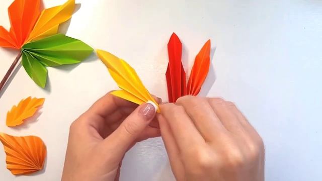 ОСЕННИЙ ЛИСТ оригами? смотреть онлайн