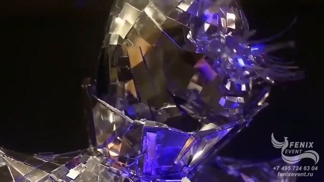 Шоу зеркальных иллюзий на свадьбу и юбилей Москва - зеркальное шоу на корпоратив и новый год