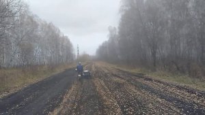 Мотоцикл Урал с приводом от днепр 16