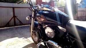 Вулкан vn 1500 классик 1996г., какой стал, после восстановления. звук выхлопа.