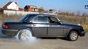 Volga 3110 burnout Отжiг на ГАЗ 3110