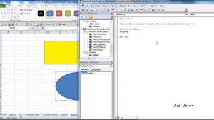 Excel VBA - How To Change Color of a Shape