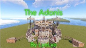 Туториал по постройке дома The Adonis для 3-4 игроков с бункерами в игре RUST