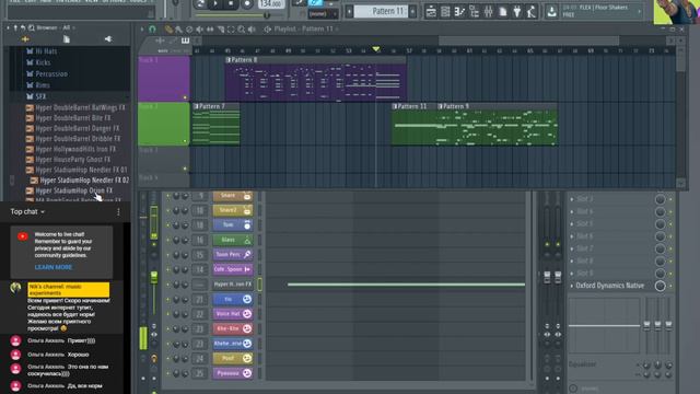 Создаём музыку в РЕАЛЬНОМ ВРЕМЕНИ! вместе со зрителями! общаемся!  MAKING REAL TIME MUSIC! смотреть онлайн