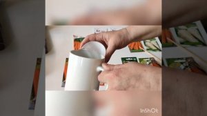 Подготовка семян моркови к посадке.