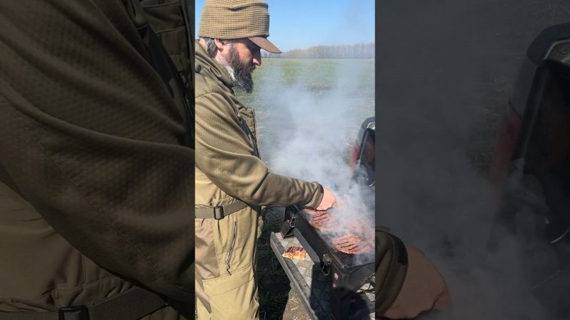 Доброе утро  #bbq #waterfowlhunting #goosehunting #охота #outdoors #природа #гриль