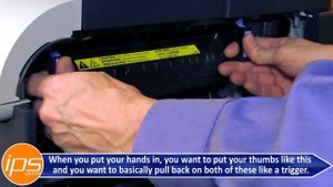 HP M570 - Replacing the Fuser Unit