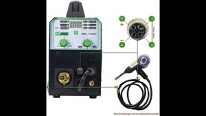 Reboot MIG Welder Flux Core Stick/Mig/TIG 5 in 1 RBM-1550D Gas/Gasless Welding Machine