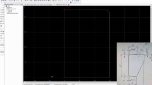Техтран. Урок по черчению, пример №7.1