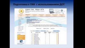 Организация образовательной деятельности с использованием ДОТ