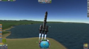 Выход на орбиту кербина в Kerbal Space Program