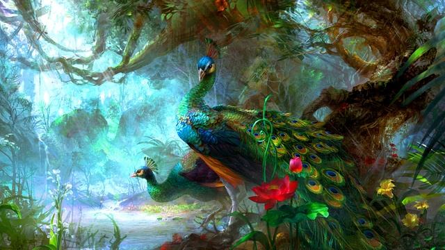 Один час расслабляющей спокойной музыки. Музыка для сна. Звуки леса. Пение птиц. смотреть онлайн