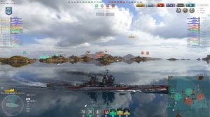 Cruiser Petropavlovsk: 12 sec. reload and 10 ships destroyed - World of Warships