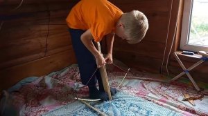 Самодельный арбалет -игрушка!:)))