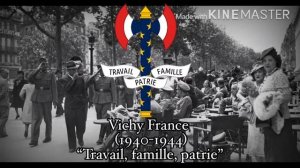 La Marseillaise - Vichy France Unofficial Anthem