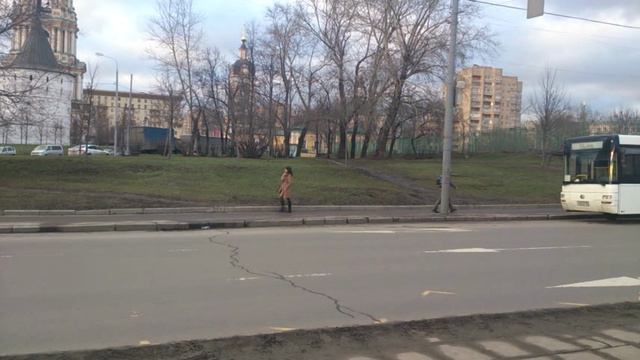 Москва, трамвай 35, участок Динамовская улица - м. Пролетарская