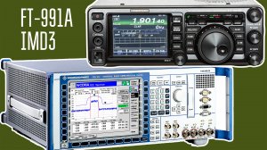 Динамический диапазон IMD3 измеряем у Yaesu FT-991A