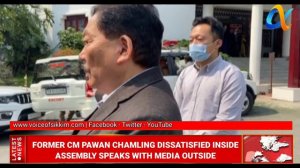 Former CM Pawan Chamling removed from Assembly Using Marshall