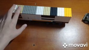 обзор на самодельную фуру с прицепом лего