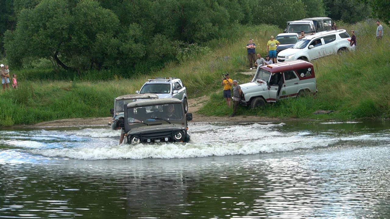 По местам боевой славы. УАЗы, Нивы, JEEP Rubicon, Mazda CX-5, Chevrolet Trailblazer, KIA Sorrento смотреть онлайн