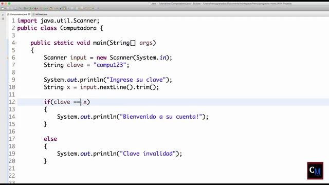 Curso de Java [Tutorial Java Básico] 21 - equals & trim смотреть онлайн